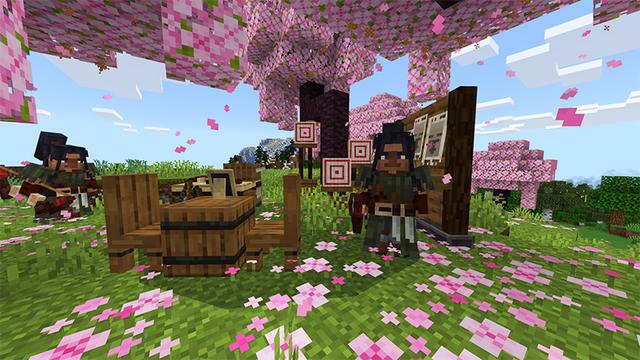 Screenshot of the Minecraft Bedrock Marketplace product Heroes created by Monster Egg Studios.