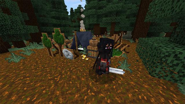 Screenshot of the Minecraft Bedrock Marketplace product Heroes created by Monster Egg Studios.