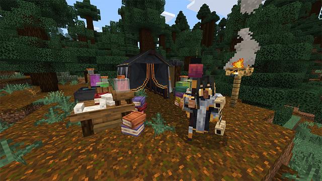 Screenshot of the Minecraft Bedrock Marketplace product Heroes created by Monster Egg Studios.