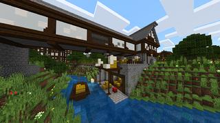 Screenshot of the Minecraft Bedrock Marketplace product Hidden Village created by Monster Egg Studios.