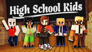 Thumbnail of the Minecraft Bedrock Marketplace product High School Kids created by Monster Egg Studios.