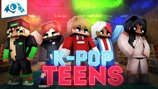 Thumbnail of the Minecraft Bedrock Marketplace product K-Pop Teens created by Monster Egg Studios.
