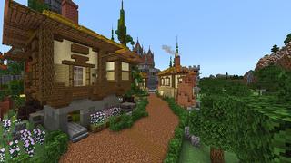 Screenshot of the Minecraft Bedrock Marketplace product Magic Attack created by Monster Egg Studios.