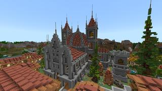 Screenshot of the Minecraft Bedrock Marketplace product Magic Attack created by Monster Egg Studios.