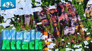 Thumbnail of the Minecraft Bedrock Marketplace product Magic Attack created by Monster Egg Studios.