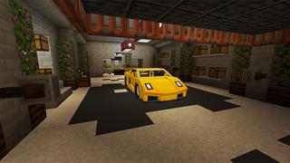 Screenshot of the Minecraft Bedrock Marketplace product Mansion Secret Base created by Monster Egg Studios.