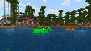 Screenshot of the Minecraft Bedrock Marketplace product Mansion Secret Base created by Monster Egg Studios.