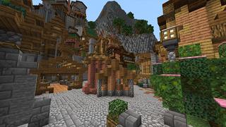 Screenshot of the Minecraft Bedrock Marketplace product Medieval Roleplay created by Monster Egg Studios.