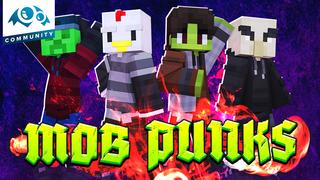 Thumbnail of the Minecraft Bedrock Marketplace product Mob Punks created by Monster Egg Studios.