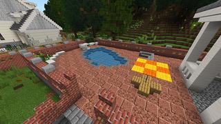 Screenshot of the Minecraft Bedrock Marketplace product Modern Estate created by Monster Egg Studios.
