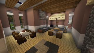 Screenshot of the Minecraft Bedrock Marketplace product Modern Estate created by Monster Egg Studios.