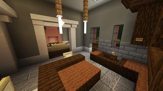 Screenshot of the Minecraft Bedrock Marketplace product Modern Estate created by Monster Egg Studios.