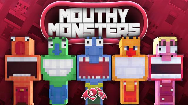 Thumbnail of the Minecraft Bedrock Marketplace product Mouthy Monsters created by Monster Egg Studios.