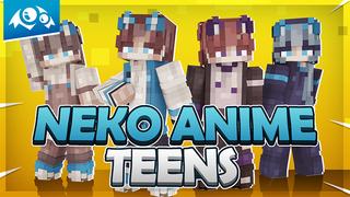 Thumbnail of the Minecraft Bedrock Marketplace product Neko Anime Teens created by Monster Egg Studios.