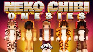 Thumbnail of the Minecraft Bedrock Marketplace product Neko Chibi: Onesies created by Monster Egg Studios.