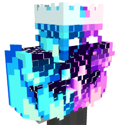 Thumbnail of the Minecraft Bedrock Marketplace product Neon King created by Monster Egg Studios.
