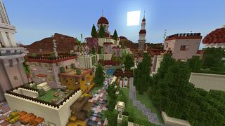 Screenshot of the Minecraft Bedrock Marketplace product Okaeus Bay created by Monster Egg Studios.