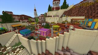Screenshot of the Minecraft Bedrock Marketplace product Okaeus Bay created by Monster Egg Studios.