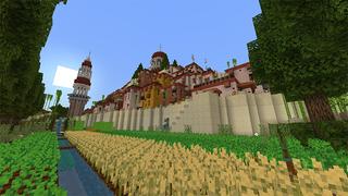 Screenshot of the Minecraft Bedrock Marketplace product Okaeus Bay created by Monster Egg Studios.