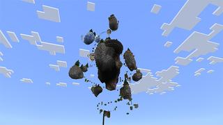 Screenshot of the Minecraft Bedrock Marketplace product Parkour Monoliths created by Monster Egg Studios.