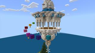 Screenshot of the Minecraft Bedrock Marketplace product Parkour Monoliths created by Monster Egg Studios.