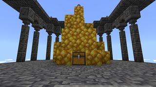 Screenshot of the Minecraft Bedrock Marketplace product Parkour Monoliths created by Monster Egg Studios.