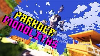 Thumbnail of the Minecraft Bedrock Marketplace product Parkour Monoliths created by Monster Egg Studios.