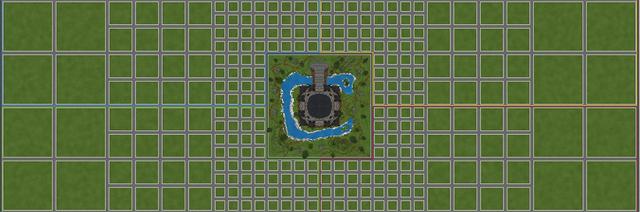 Panorama of the Minecraft Bedrock Marketplace product Plot World created by Monster Egg Studios.