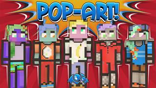 Thumbnail of the Minecraft Bedrock Marketplace product Pop-Art created by Monster Egg Studios.