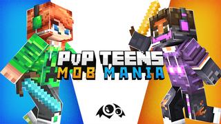 Thumbnail of the Minecraft Bedrock Marketplace product PvP Teens: Mob Mania created by Monster Egg Studios.