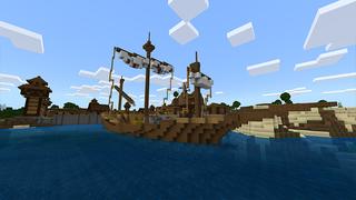 Screenshot of the Minecraft Bedrock Marketplace product Quarry created by Monster Egg Studios.