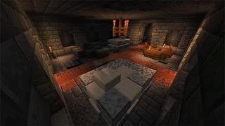 Screenshot of the Minecraft Bedrock Marketplace product Quarry created by Monster Egg Studios.