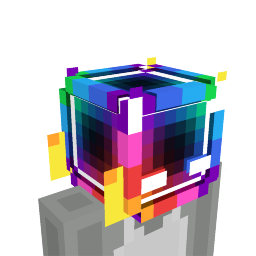 Thumbnail of the Minecraft Bedrock Marketplace product Rainbow Head created by Monster Egg Studios.