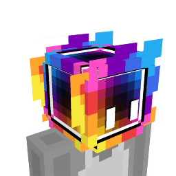Thumbnail of the Minecraft Bedrock Marketplace product Rainbow Mask created by Monster Egg Studios.