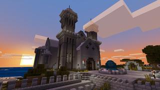 Screenshot of the Minecraft Bedrock Marketplace product Ridgedale created by Monster Egg Studios.