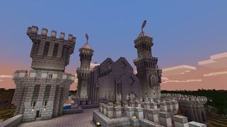 Screenshot of the Minecraft Bedrock Marketplace product Ridgedale created by Monster Egg Studios.