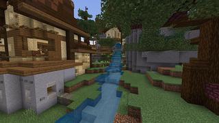 Screenshot of the Minecraft Bedrock Marketplace product Rosedale Isle created by Monster Egg Studios.
