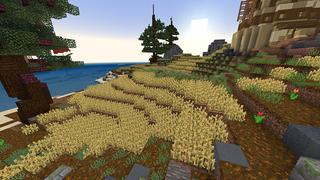 Screenshot of the Minecraft Bedrock Marketplace product Rosedale Isle created by Monster Egg Studios.