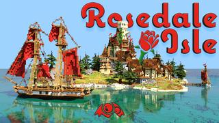 Thumbnail of the Minecraft Bedrock Marketplace product Rosedale Isle created by Monster Egg Studios.