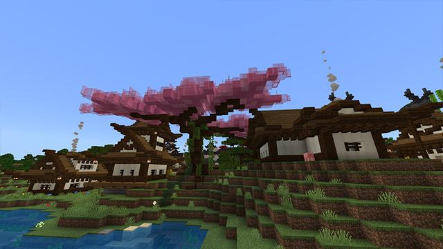Screenshot of the Minecraft Bedrock Marketplace product Samurai Sanctuary created by Monster Egg Studios.