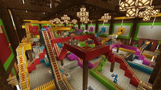 Screenshot of the Minecraft Bedrock Marketplace product Sauve les vacances ! created by Monster Egg Studios.