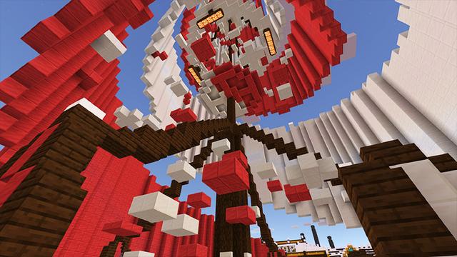 Screenshot of the Minecraft Bedrock Marketplace product Save the Holidays! created by Monster Egg Studios.