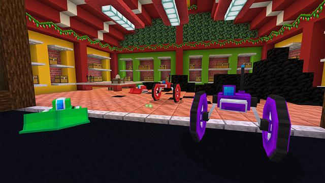 Screenshot of the Minecraft Bedrock Marketplace product Save the Holidays! created by Monster Egg Studios.