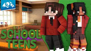 Thumbnail of the Minecraft Bedrock Marketplace product School Teens created by Monster Egg Studios.