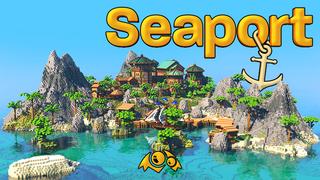 Thumbnail of the Minecraft Bedrock Marketplace product Seaport created by Monster Egg Studios.