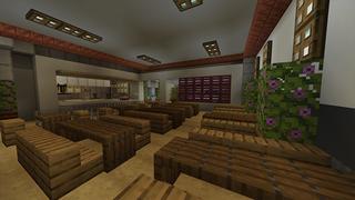 Screenshot of the Minecraft Bedrock Marketplace product Secret Cave Base created by Monster Egg Studios.