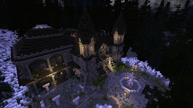 Screenshot of the Minecraft Bedrock Marketplace product Shiver Mist Exiled created by Monster Egg Studios.