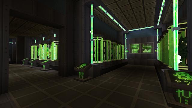 Screenshot of the Minecraft Bedrock Marketplace product Shiver Mist Exiled created by Monster Egg Studios.