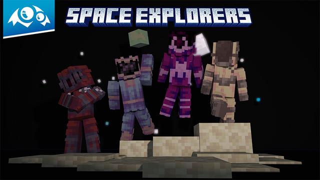 Thumbnail of the Minecraft Bedrock Marketplace product Space Explorers created by Monster Egg Studios.