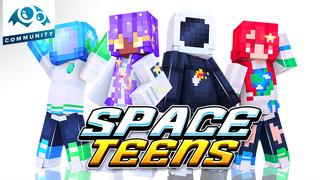 Thumbnail of the Minecraft Bedrock Marketplace product Space Teens created by Monster Egg Studios.